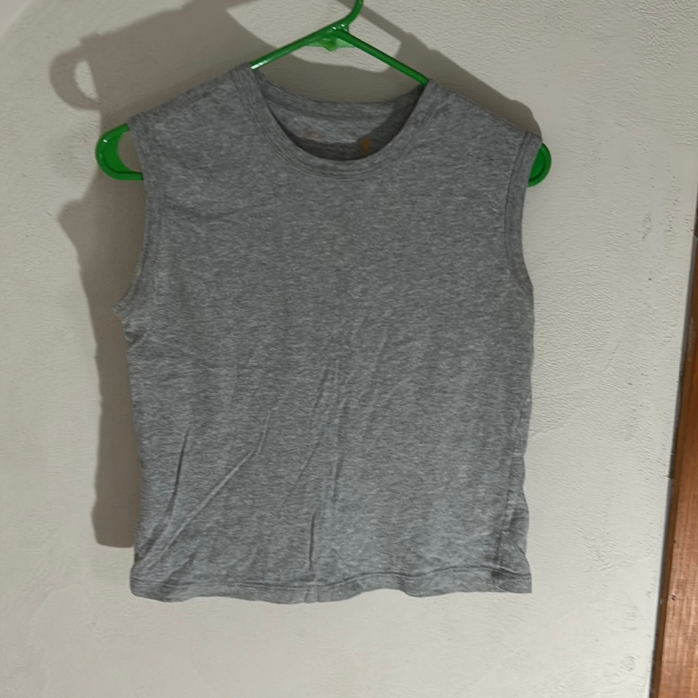 J crew sleeveless tshirt